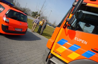Brandschutzübung: Feueralarm im BRF