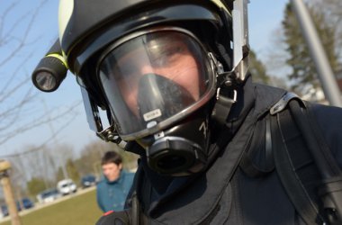 Brandschutzübung: Feueralarm im BRF