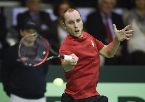 Davis-Cup: Steve Darcis gewinnt sein Einzel