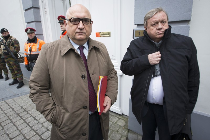 Rudy De Leeuw und Marc Goblet von der FGTB: Das Abkommen ist "unteilbar" (Archivbild)