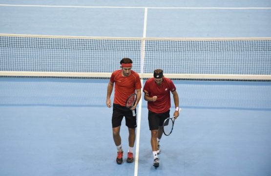Niels Desein und Ruben Bemelmans gewinnen ihr Davis-Cup-Doppel