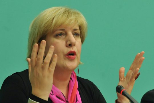 Karlsmedaille geht an Dunja Mijatovic