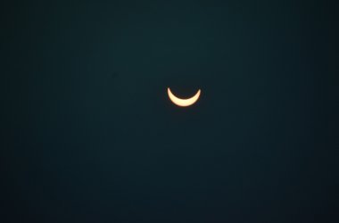 Sonnenfinsternis am 20.3.2015 - Maison du Parc-Botrange