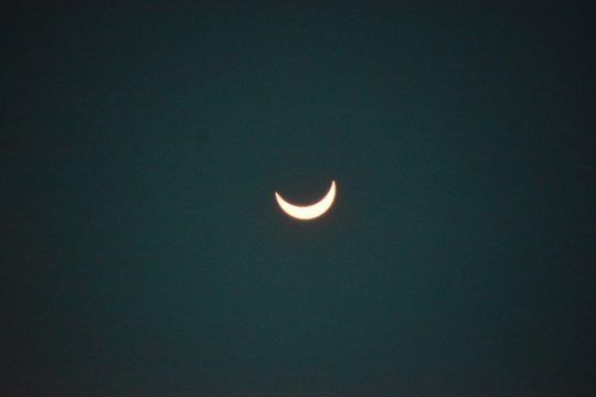 Sonnenfinsternis am 20.3.2015 - Maison du Parc-Botrange