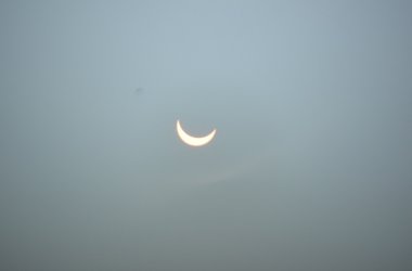 Sonnenfinsternis am 20.3.2015 - Maison du Parc-Botrange