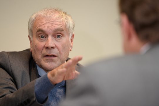 Der Vorsitzende der Finanzkommission Eric Van Rompuy