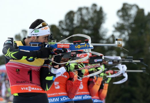 Martin Fourcade bleibt der König der Biathleten
