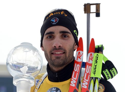 Martin Fourcade krönt sich zum vierten Mal zum Gesamtweltcupsieger