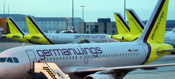 Germanwings-Flugzeug (Illustration)
