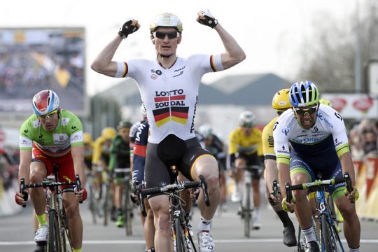 André Greipel gewinnt zweite Etappe bei Paris-Nizza