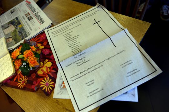 Halterner Zeitung veröffentlicht Traueranzeige zu den Opfern des Germanwings-Absturzes