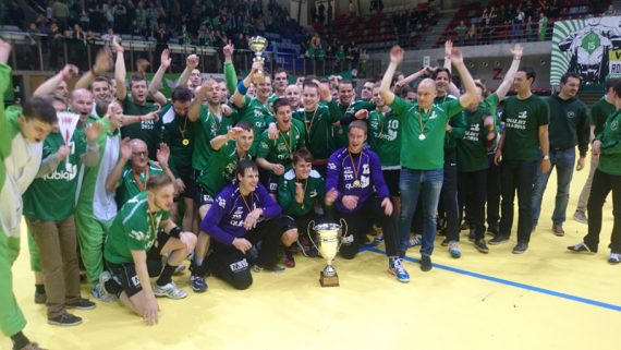 Bocholt nach dem Pokalsieg über United Tongeren