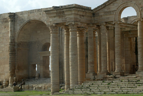 al-Hatra im Irak, erbaut etwa 150 vor Christus