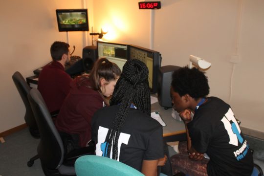 J1T: Fernsehteam vom Robert-Schuman-Institut Eupen