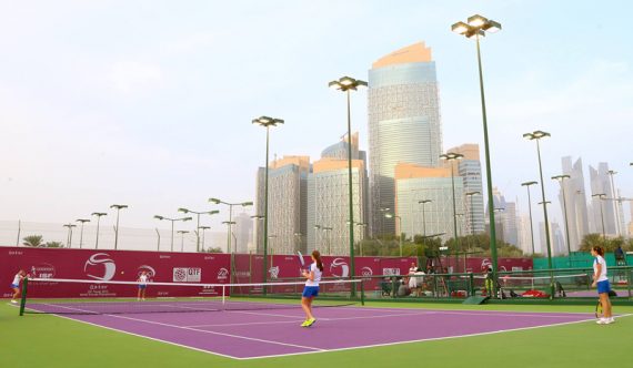 Eupener Tennisschule bei der Schultennisweltmeisterschaft im Katar