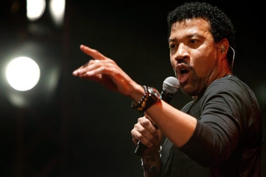 Lionel Richie beim Zermatt Unplugged Festival 2010