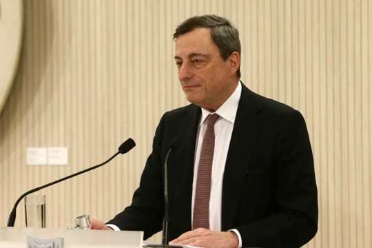 EZB-Präsident Mario Draghi am 4. März