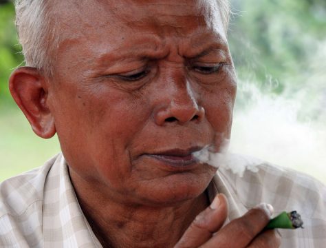 Meas Muth, Ex-Marinekommandant der Roten Khmer in Kambodscha am 23.7.2006