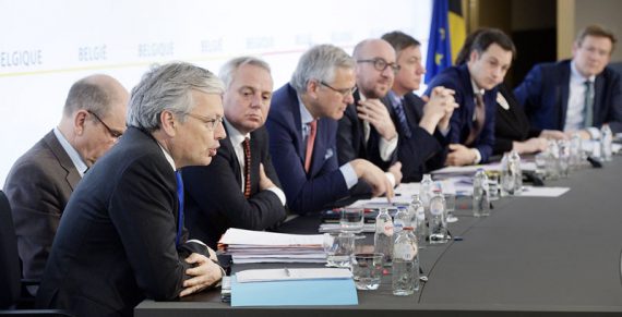 Ministerrunde nach abgeschlossener Haushaltskontrolle