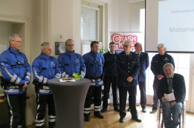 Vorstellung der Motorradstaffel für Polizeizone Weser-Göhl
