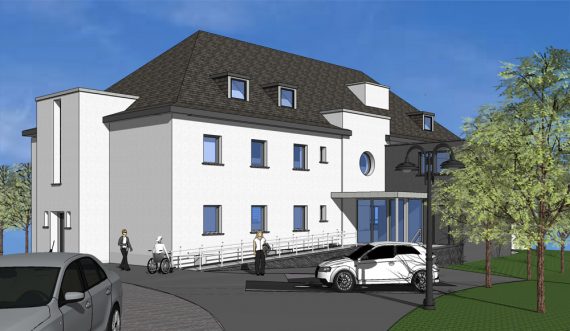 Neue Jugendherbe Eupen Simulation