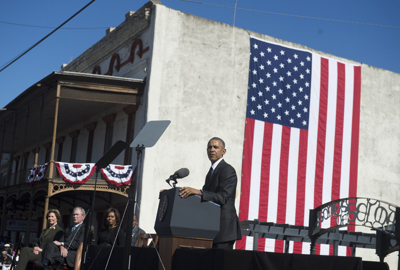 US-Präsident Obama hält Rede in Selma