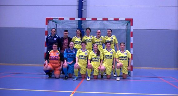 Die Hallenfußballerinnen von Penarol Kelmis