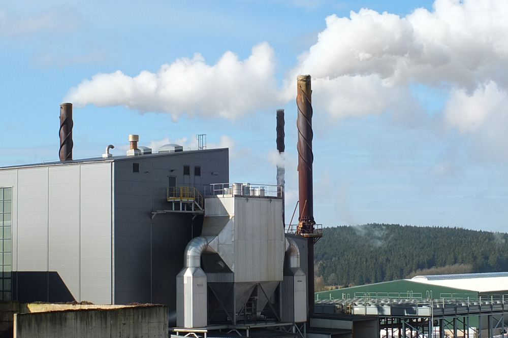 Biomasseheizkraftwerk Renogen auf Kaiserbaracke