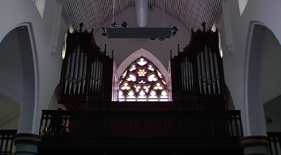 Die Orgel im Heidberg-Kloster