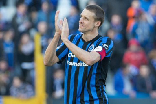 Brügge-Kapitän Timmy Simons nach dem 3:0-Sieg über Mouscron