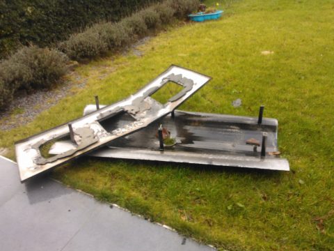 Sturmschaden in Eupen