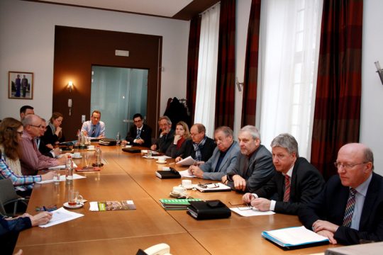Treffen zwischen Regierung und Bürgermeistern der neun DG-Gemeinden