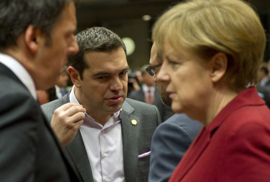 Alexis Tsipras und Angela Merkel
