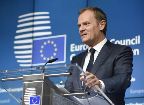EU-Gipfelchef Donald Tusk: "Wir brauchen eine unmittelbare und bedingungslose Waffenruhe"