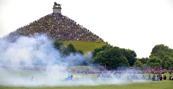 Nachstellung der Schlacht von Waterloo (2011)