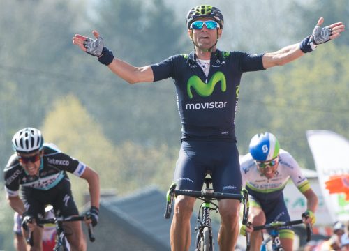 Spanier Alejandro Valverde gewinnt Flèche Wallonne