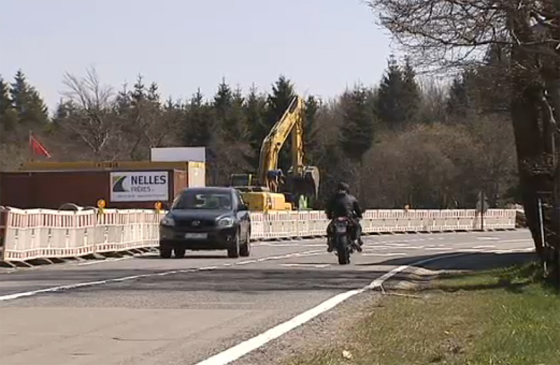 Bauarbeiten auf Baraque Michel haben begonnen