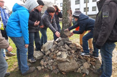 Baumpflanzaktion in Malmedy