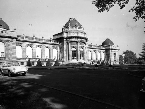 Museumsgebäude im Boverie-Park (Bild: 1973)