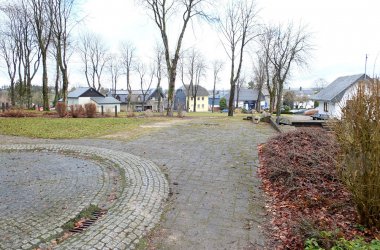 Neuer Spielplatz für Büllingen: der neue Standort am Marktplatz