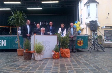 Feierliche Eröffnung der Eupener Innenstadt