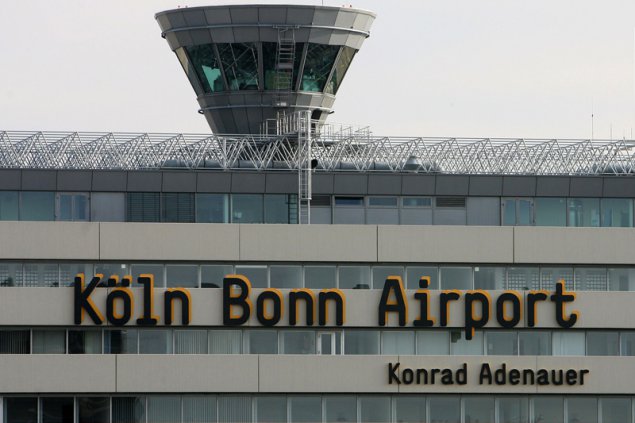 Der Flughafen Köln/Bonn am 2.11.2010