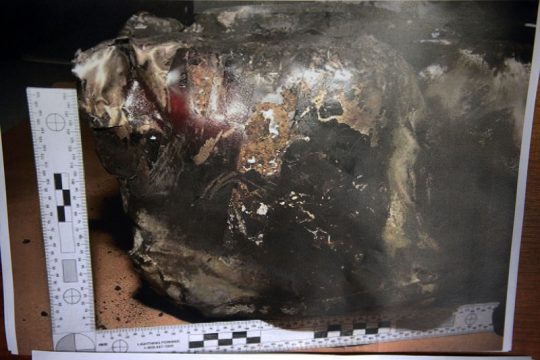 Foto des zweiten Flugschreibers der abgestürzten Germanwings-Maschine