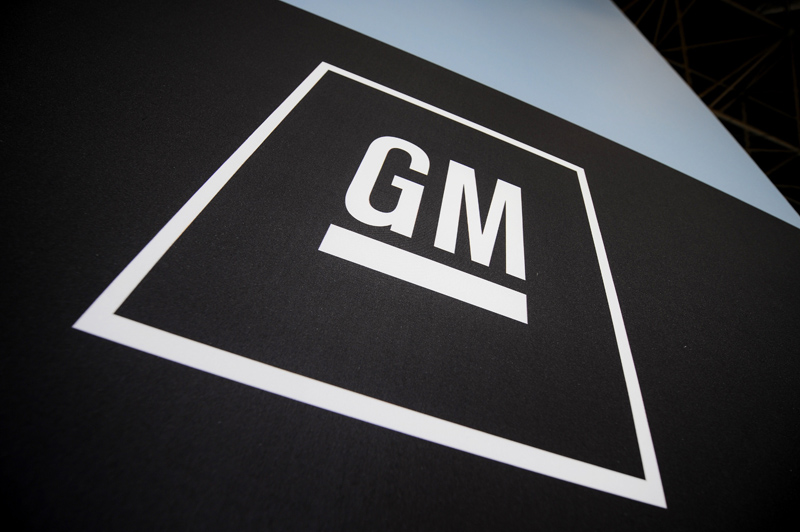 Logo des größten US-Autoherstellers General Motors vom 8.4.2009