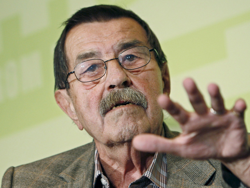 Günter Grass am 28.6.2007 in New York