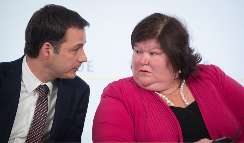 Alexander De Croo und Maggie De Block