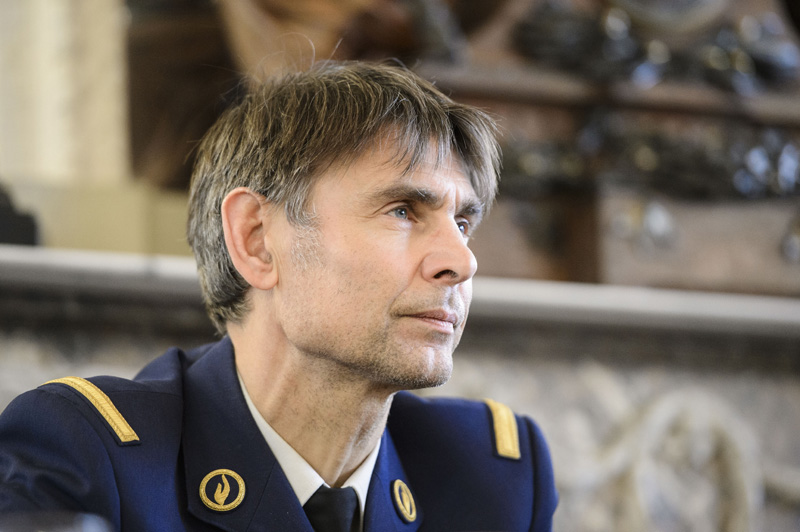 Marcel Simonis, Chef der Vervierser Polizeizone Vesdre (Januar 2015)