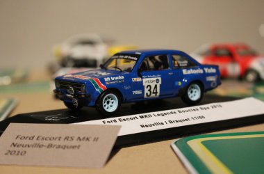 Belgische Rallye-Geschichte: Modellauto-Ausstellung in Malmedy