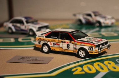 Belgische Rallye-Geschichte: Modellauto-Ausstellung in Malmedy