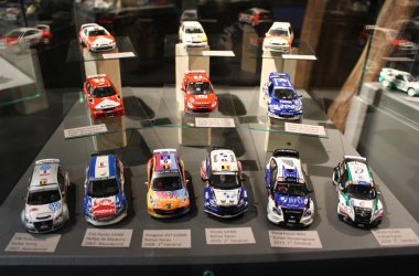 Belgische Rallye-Geschichte: Modellauto-Ausstellung in Malmedy